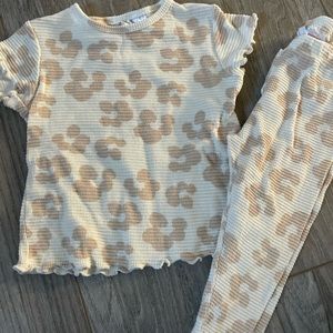 Zara matching sets . 18-24 months